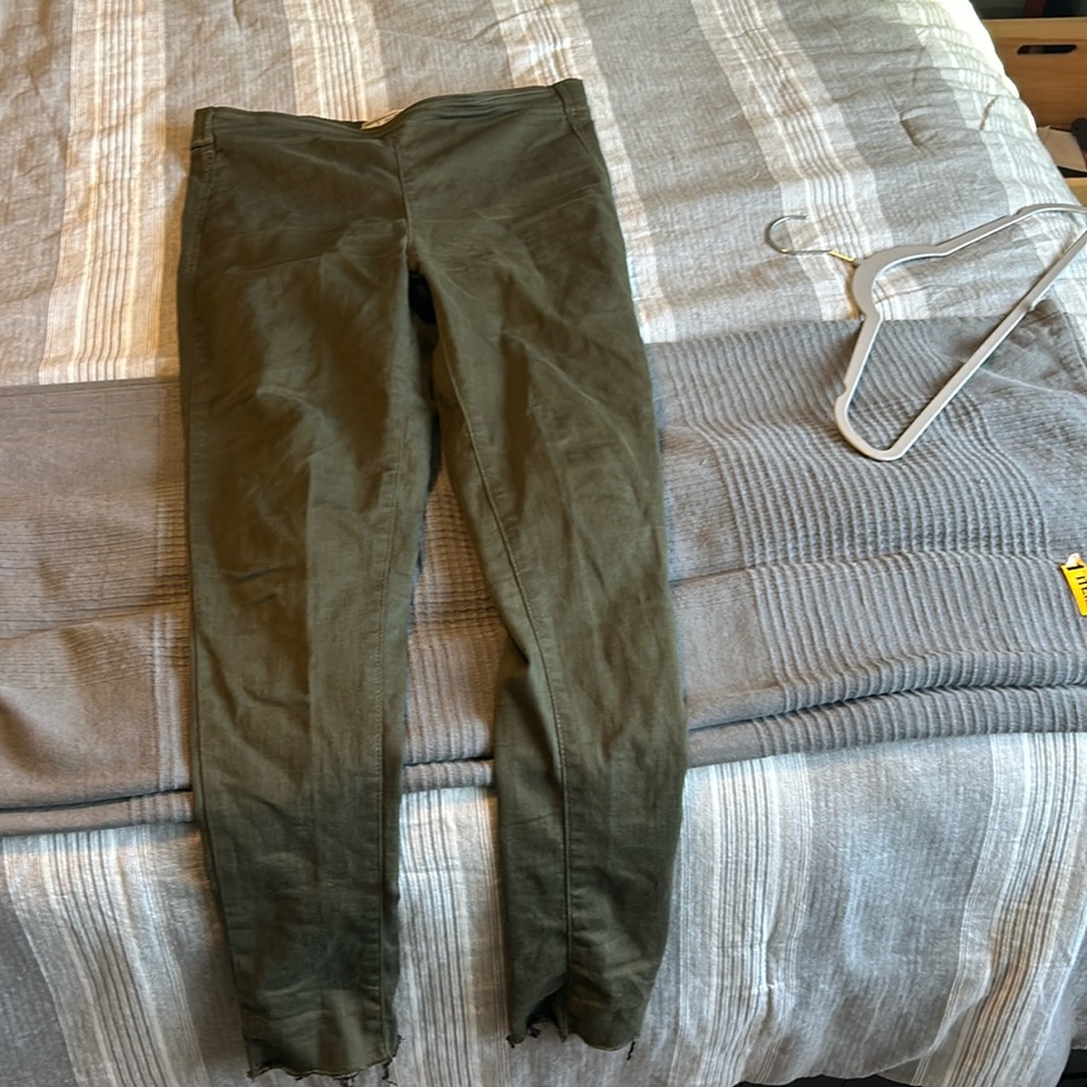 Olive green Free People Jegging